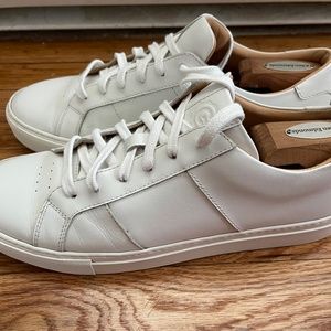 GREATS Royale Blanco (White) Leather Low-Top Sneaker, sz. 10